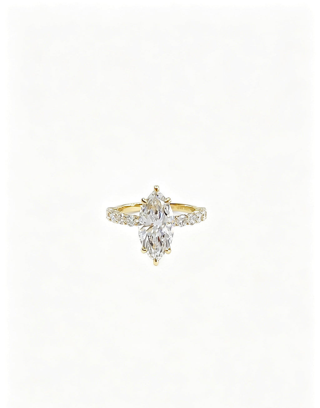 Marquise-Cut Diamond Ring