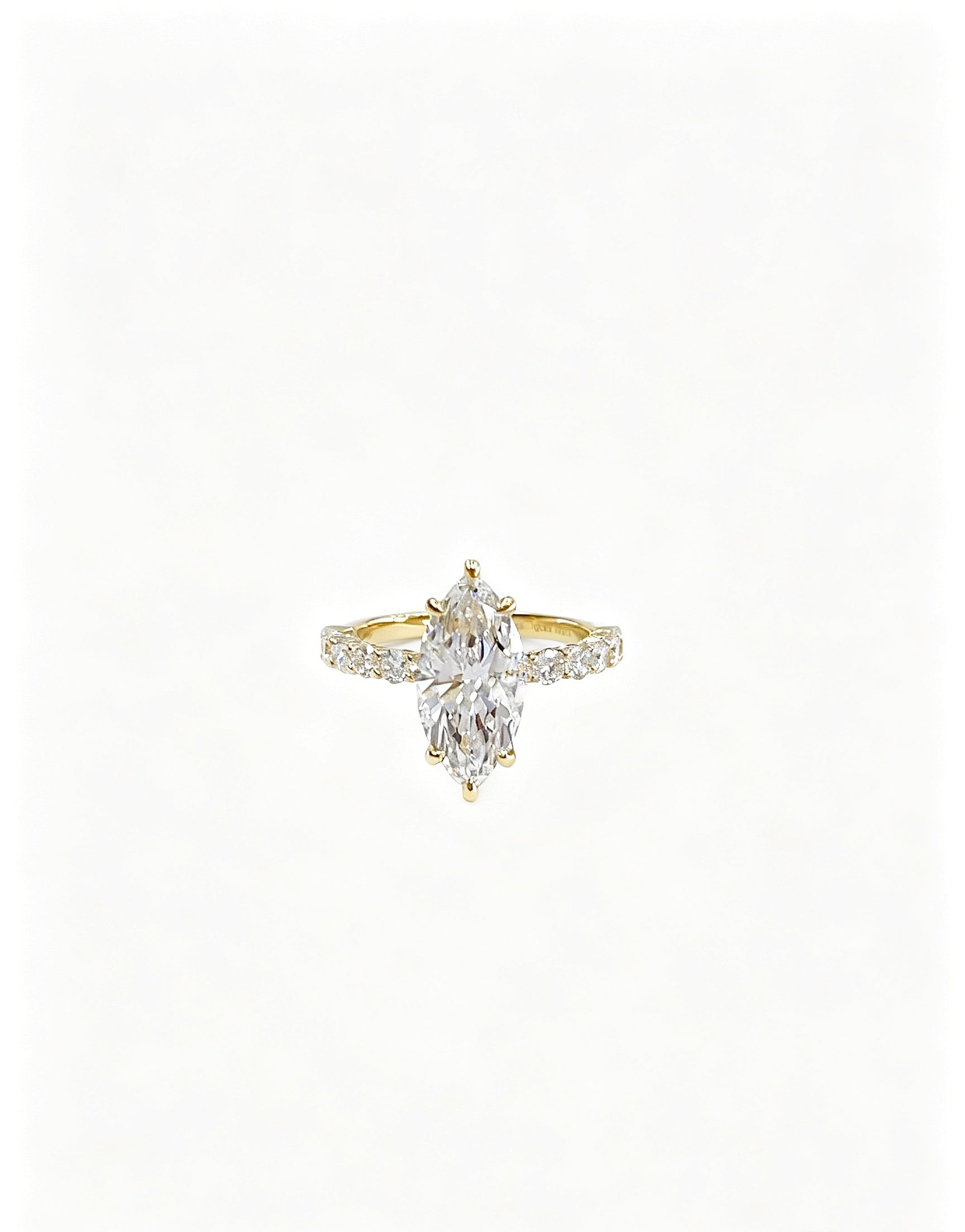 Marquise-Cut Diamond Ring